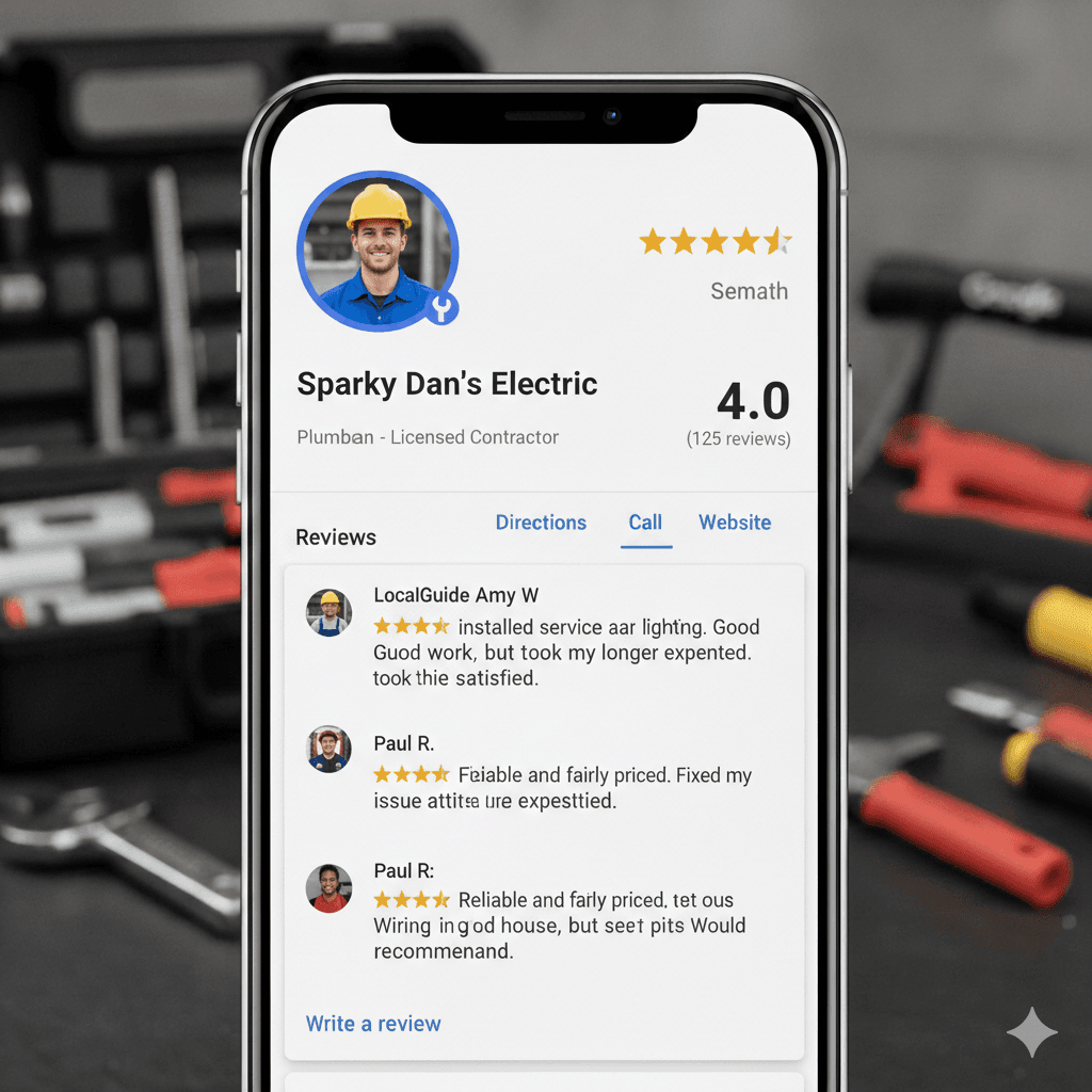 Share your number on Google My Business